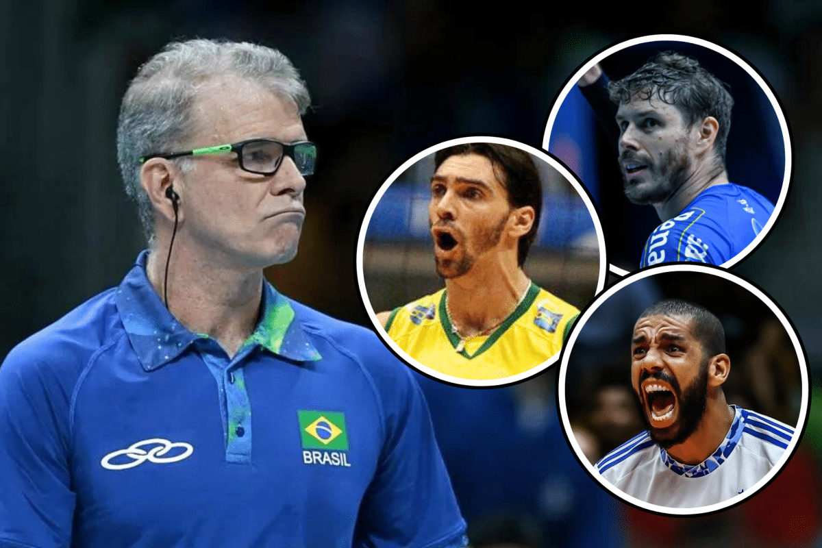 Sem Giba, Bruninho e Wallace! Ex-treinador elege time dos sonhos com joia de Bernardinho