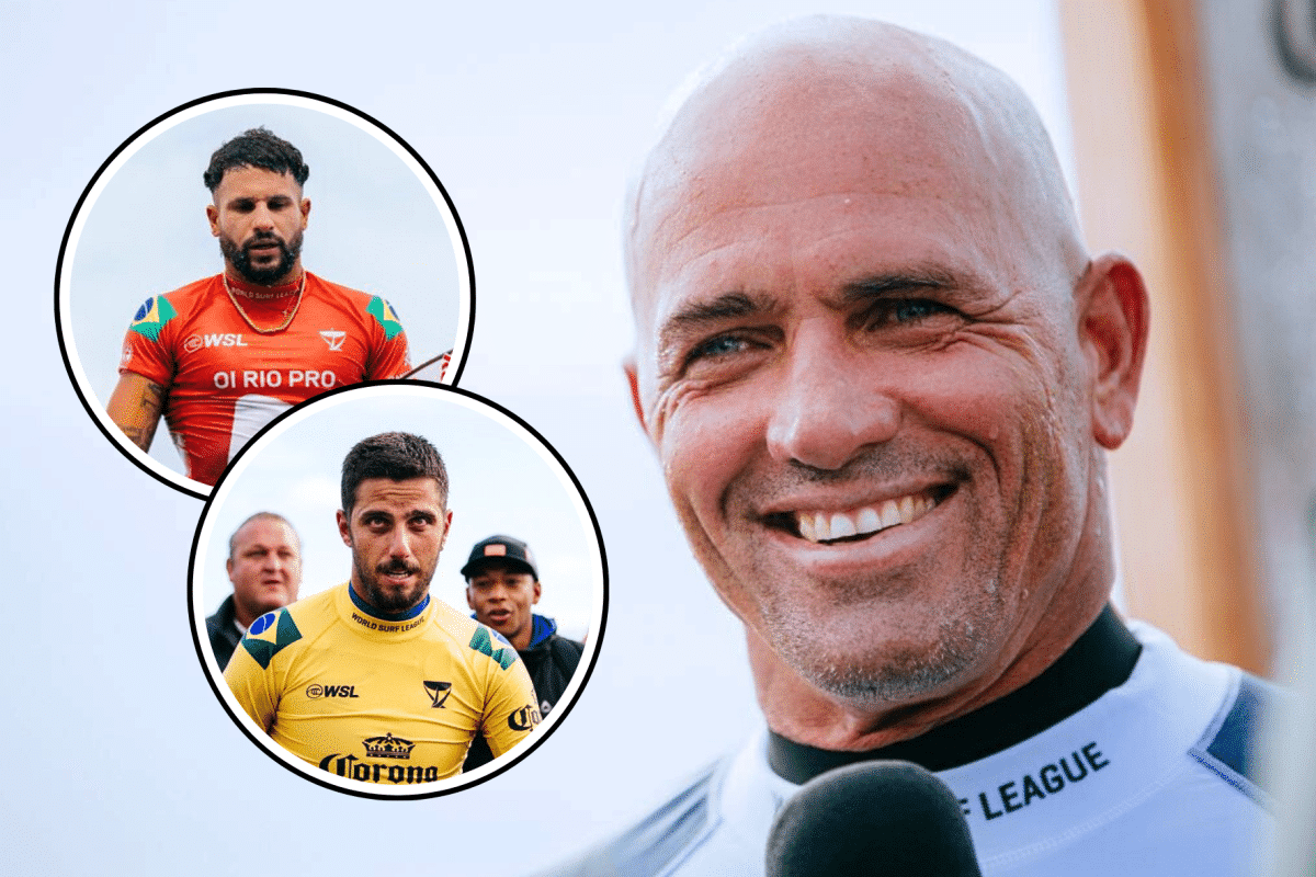 Nem Toledo, nem Italo! O brasileiro que recebeu conselho de Kelly Slater na WSL