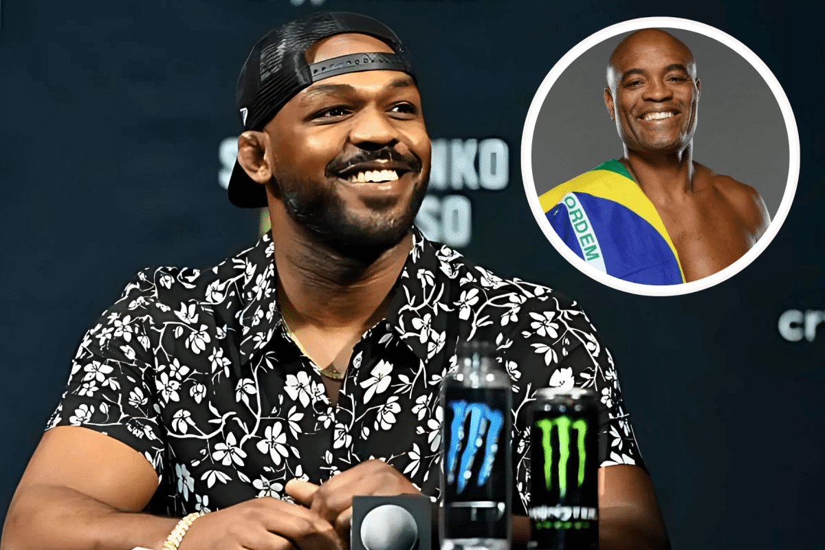 Jon Jones: “Anderson Silva é meu lutador favorito no UFC. Estava muito à frente dos outros”