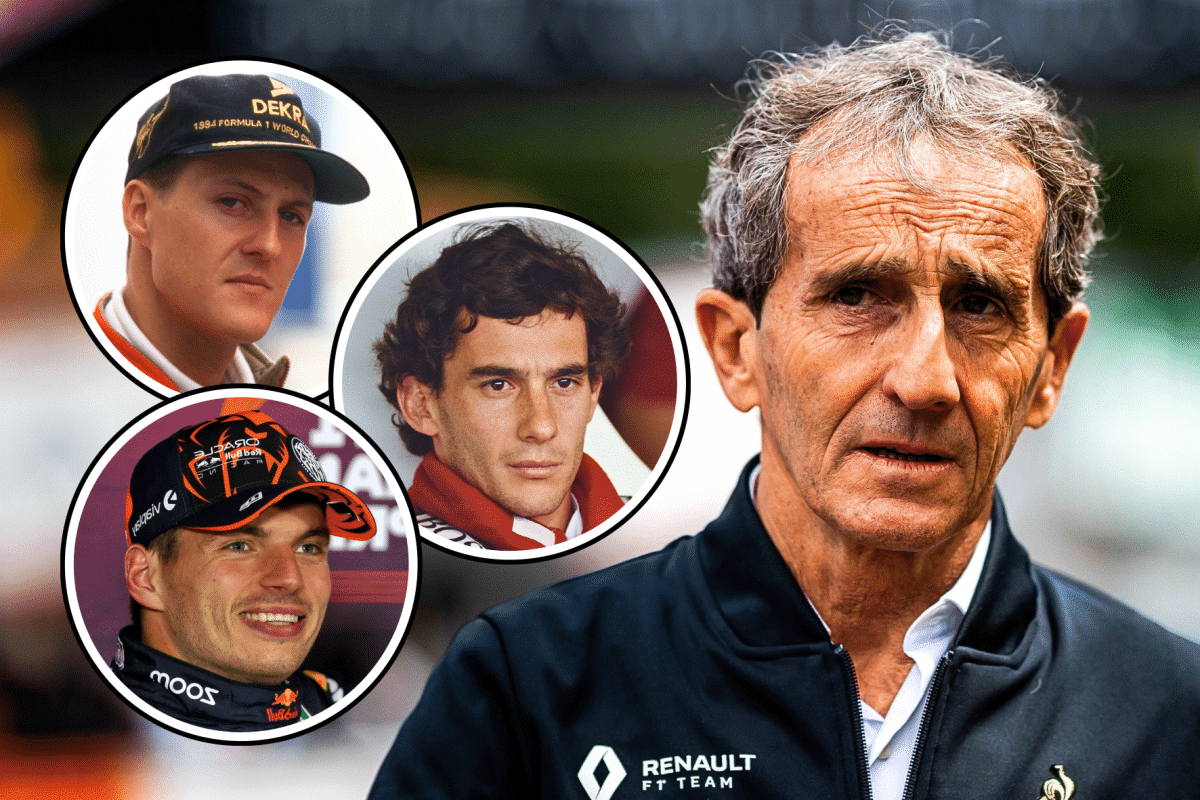 Nem Schumacher, nem Senna! Prost compara Verstappen com outra lenda da Fórmula 1