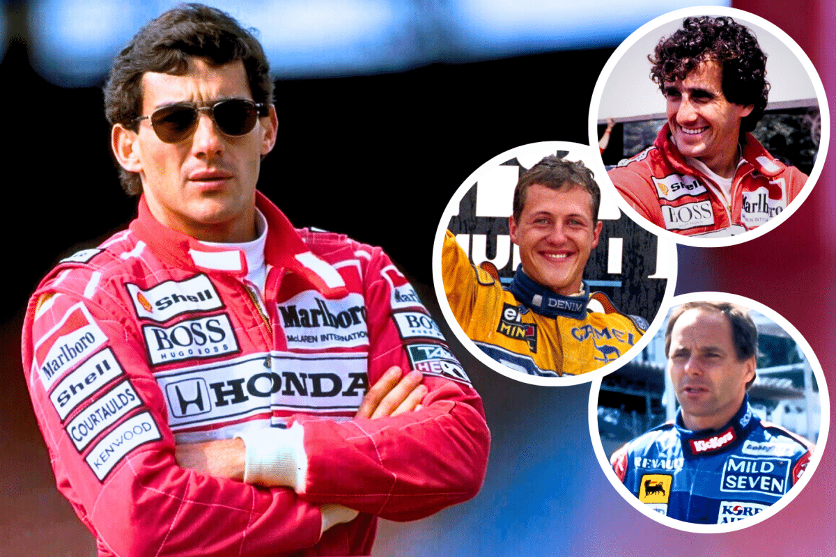 “Schumacher, Prost e Berger são grandes amigos, mas Ayrton Senna foi o melhor na F1”